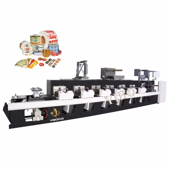 Servo Control Various Food Package Multi-Color Flexographic/Flexo Printing Machine
