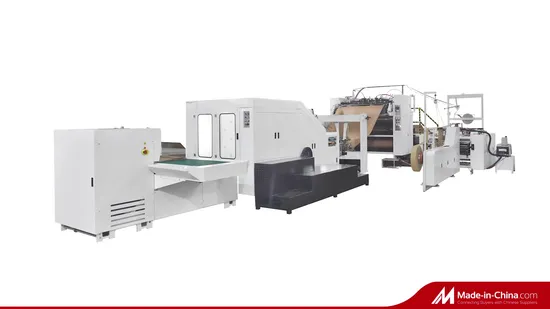 Fully Automatic Square Bottom Paper Bag Making Machine