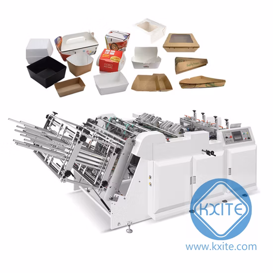 Caja de papel biodegradable, cubiertos, vajilla, juego de cena, utensilios de cocina de concha, máquina para fabricar cajas de papel para comida para llevar