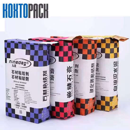 Máquina para fabricar sacos de bolsas de polipropileno tejido de polipropileno con válvula de fondo de bloque laminado Allwell